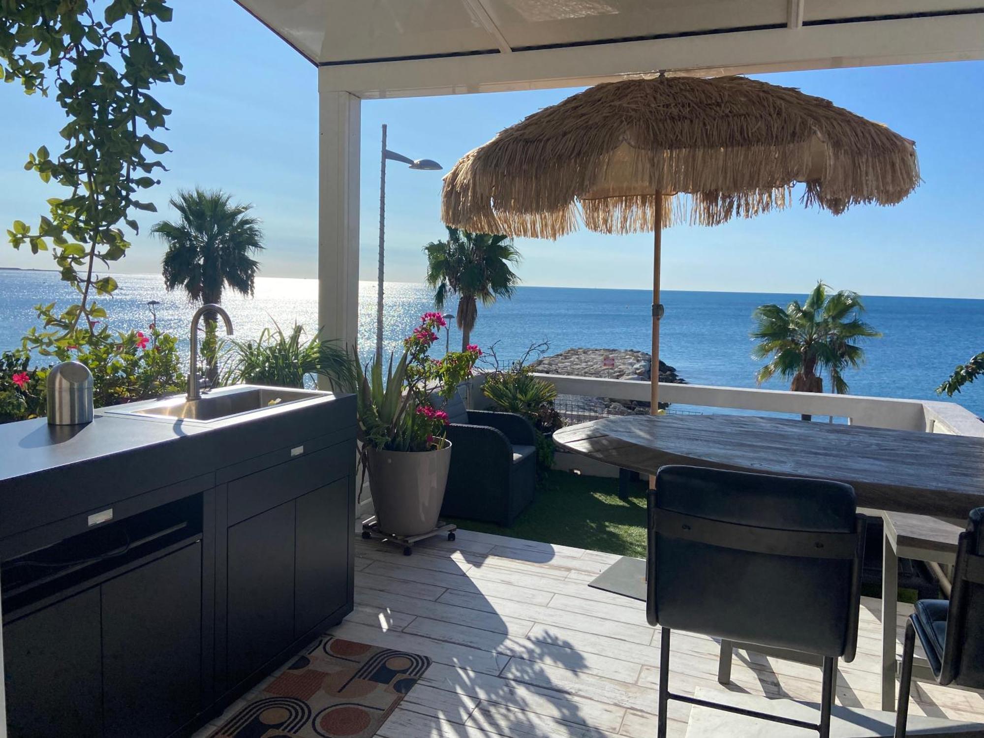 Ferienwohnung O Phare Du Cros Cagnes-sur-Mer Exterior foto